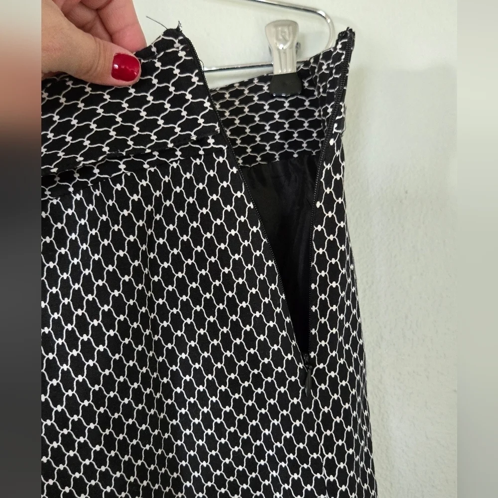 Rafaella Black Fitted Pencil Skirt Size 14